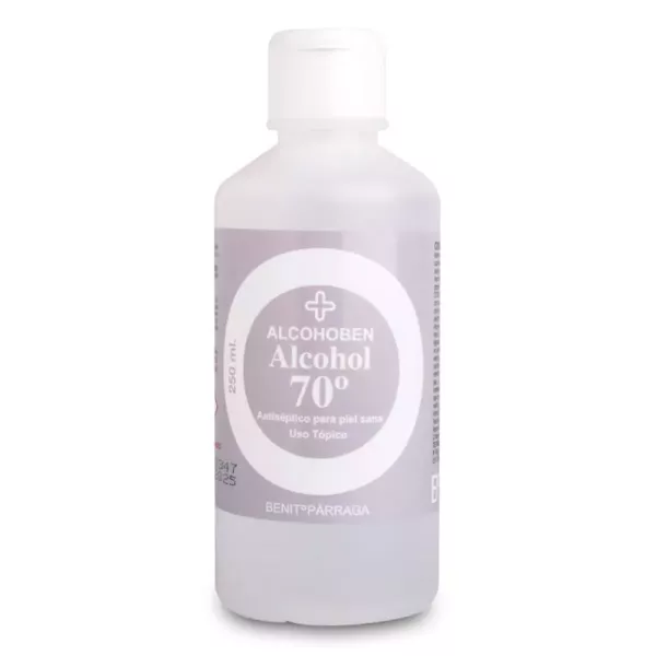 ALCOHOL 70º ALCOHOBEN 250mL