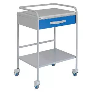 MESA AUXILIAR PARA ECG AC PINTADO CAJON  48x47x85