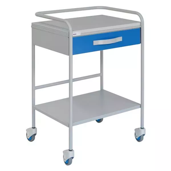 MESA AUXILIAR PARA ECG AC PINTADO CAJON  48x47x85