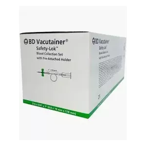 VACUTAINER SAFETY-LOK 21G + CAMP C25UD