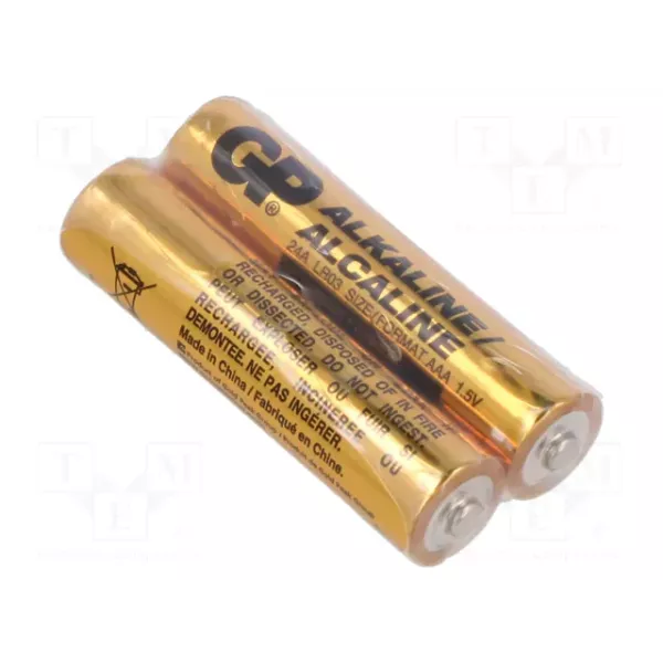 PILA ALCALINA LR 03/AAA 1.5V 2UD