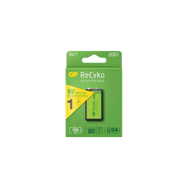 PILA 6LR61 9V RECARGABLE