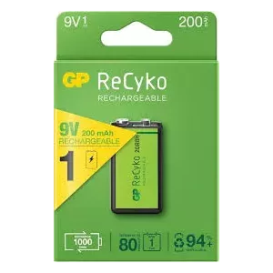 PILA 6LR61 9V RECARGABLE