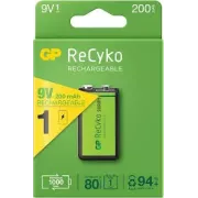 PILA 6LR61 9V RECARGABLE