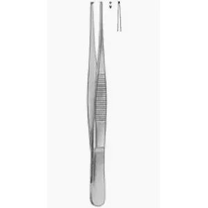 PINZA DISECCION S/DIENTES 13cm.